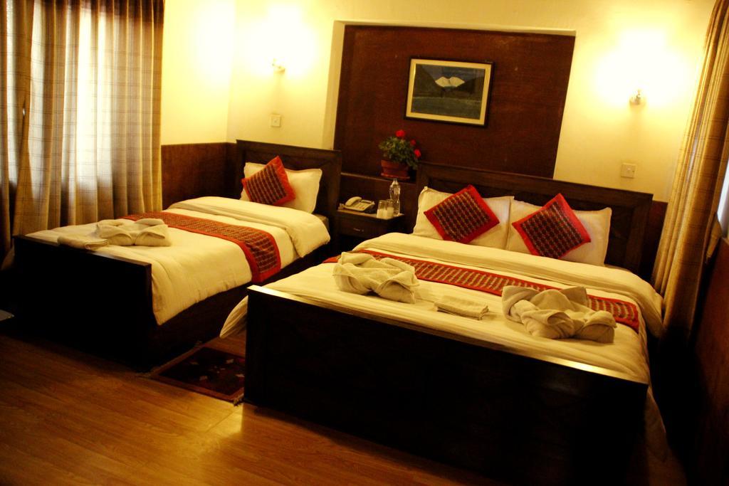 Hotel Peace N Park Káthmándú Pokoj fotografie